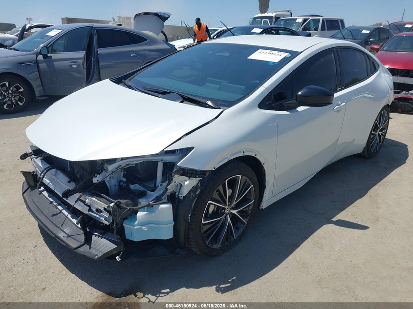 2025 Toyota Prius VIN JTDACAAUXS3063367 IAAI salvage auction — FRONT END, Salvage (California), sold $9,500 on 2026-07-22 (photo 2)