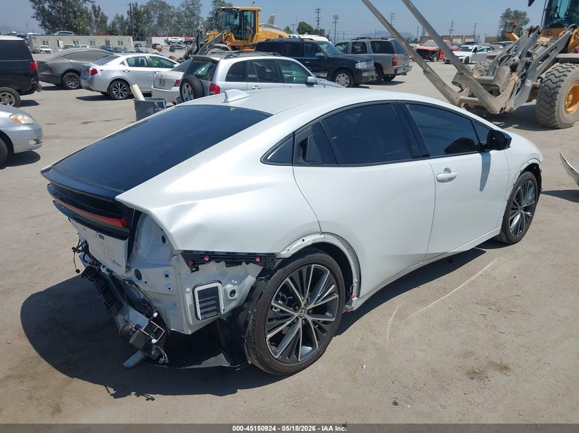 2025 Toyota Prius VIN JTDACAAUXS3063367 IAAI salvage auction — FRONT END, Salvage (California), sold $9,500 on 2026-07-22 (photo 4)