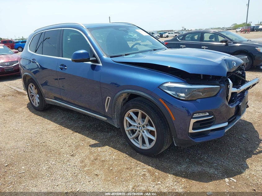 2021 BMW X5 VIN 5UXCR6C03M9F06801 IAAI salvage auction — FRONT END, Salvage (Texas), sold $17,500 on 2026-07-11 (photo 1)