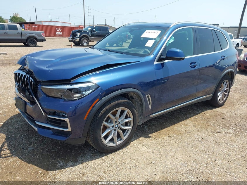 2021 BMW X5 VIN 5UXCR6C03M9F06801 IAAI salvage auction — FRONT END, Salvage (Texas), sold $17,500 on 2026-07-11 (photo 2)