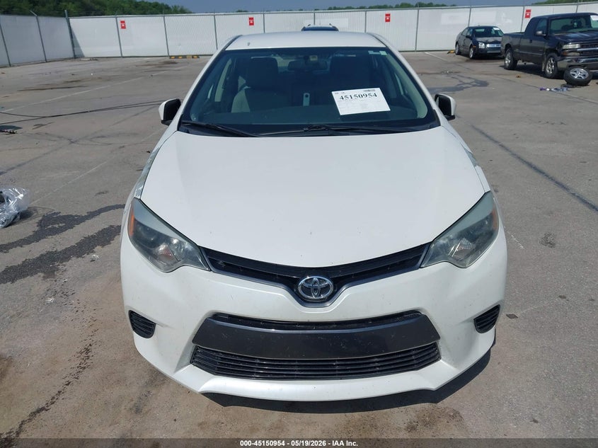 2015 Toyota Corolla VIN 5YFBPRHE3FP249402 IAAI salvage auction — HAIL, Clear (Indiana), sold $2,950 on 2026-07-20 (photo 6)
