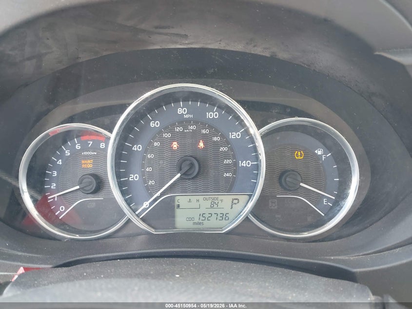 2015 Toyota Corolla VIN 5YFBPRHE3FP249402 IAAI salvage auction — HAIL, Clear (Indiana), sold $2,950 on 2026-07-20 (photo 7)