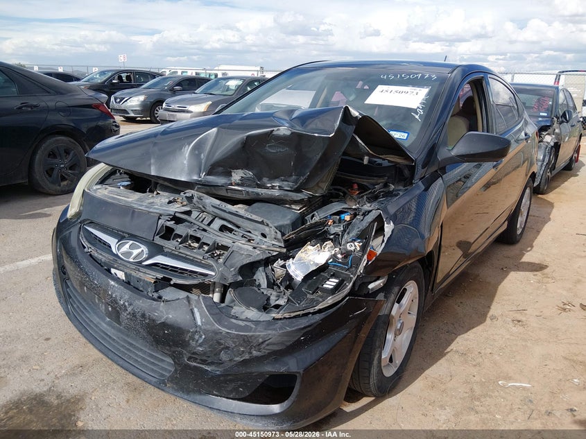 2012 Hyundai Accent VIN KMHCT4AE0CU158711 IAAI salvage auction — FRONT END, Salvage Title, sold $300 on 2026-07-08 (photo 2)