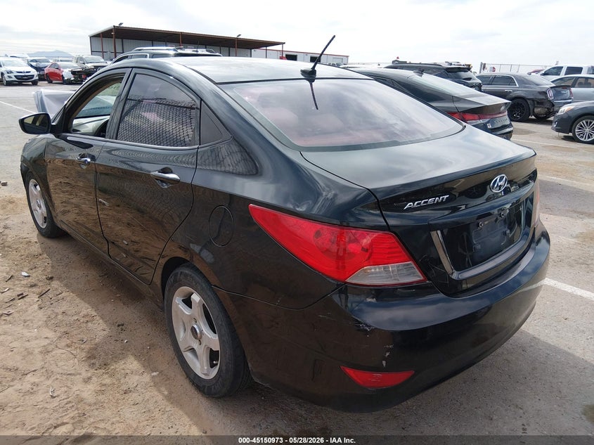 2012 Hyundai Accent VIN KMHCT4AE0CU158711 IAAI salvage auction — FRONT END, Salvage Title, sold $300 on 2026-07-08 (photo 3)
