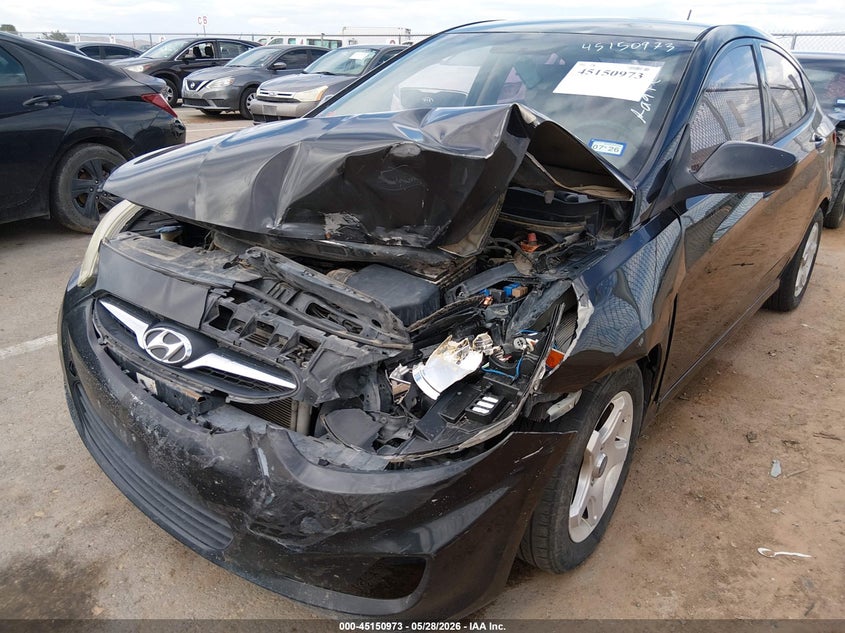 2012 Hyundai Accent VIN KMHCT4AE0CU158711 IAAI salvage auction — FRONT END, Salvage Title, sold $300 on 2026-07-08 (photo 6)