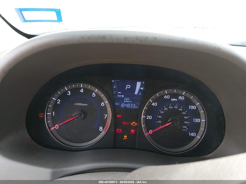 2012 Hyundai Accent VIN KMHCT4AE0CU158711 IAAI salvage auction — FRONT END, Salvage Title, sold $300 on 2026-07-08 (photo 7)
