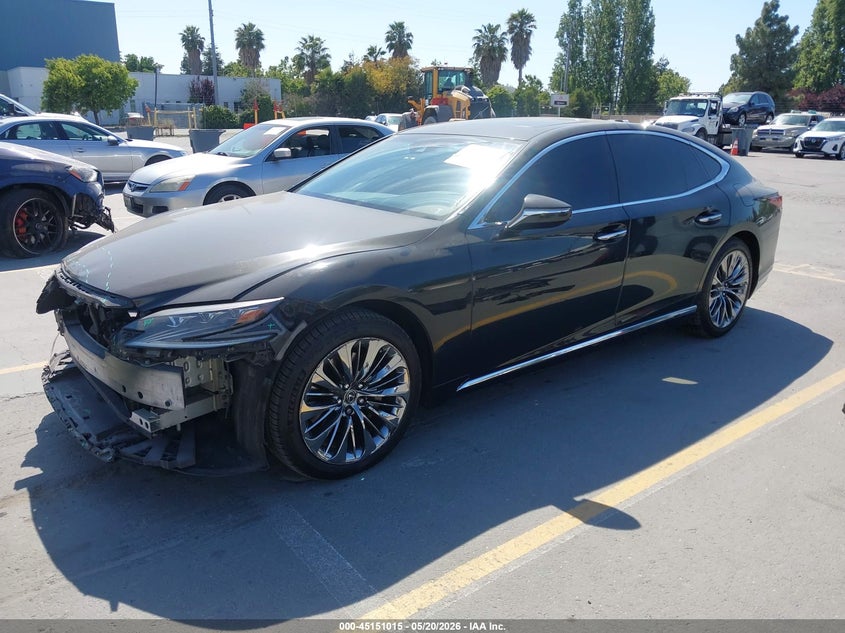 2020 Lexus Ls VIN JTHD51FFXL5012456 IAAI salvage auction — FRONT END, Salvage Title, sold $9,300 on 2026-08-03 (photo 2)