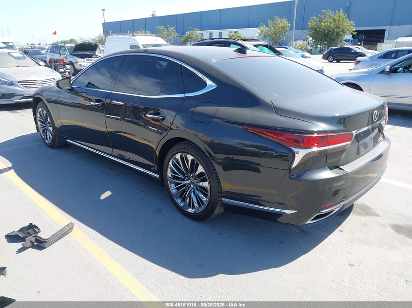 2020 Lexus Ls VIN JTHD51FFXL5012456 IAAI salvage auction — FRONT END, Salvage Title, sold $9,300 on 2026-08-03 (photo 3)
