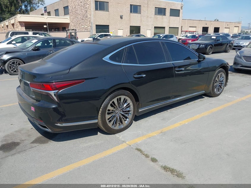 2020 Lexus Ls VIN JTHD51FFXL5012456 IAAI salvage auction — FRONT END, Salvage Title, sold $9,300 on 2026-08-03 (photo 4)