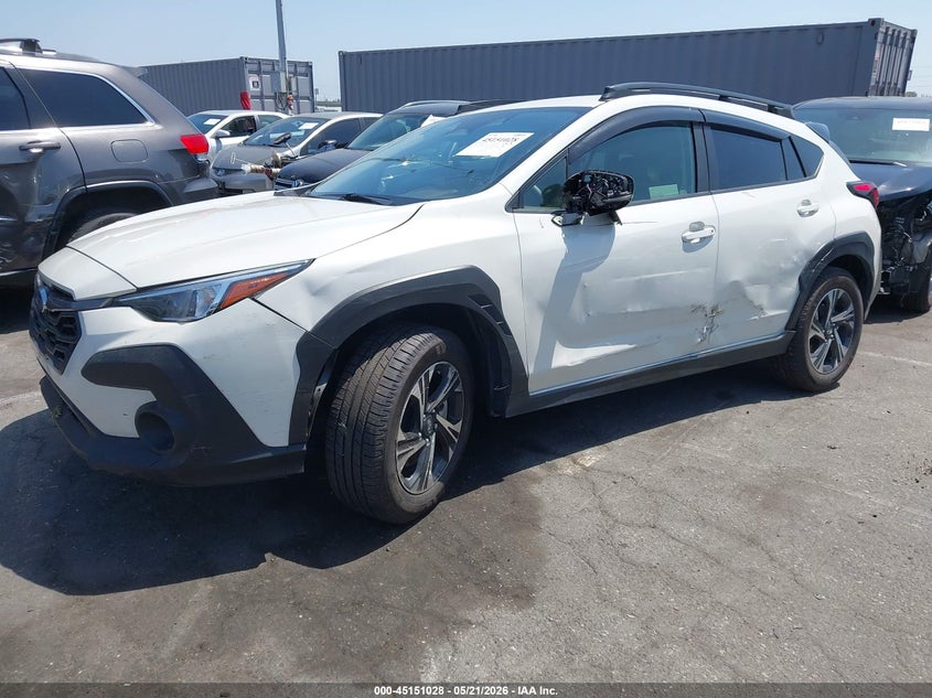 2024 Subaru Xv VIN JF2GUADC4R8300816 IAAI salvage auction — LEFT SIDE, Salvage (California), sold $3,850 on 2026-07-09 (photo 2)
