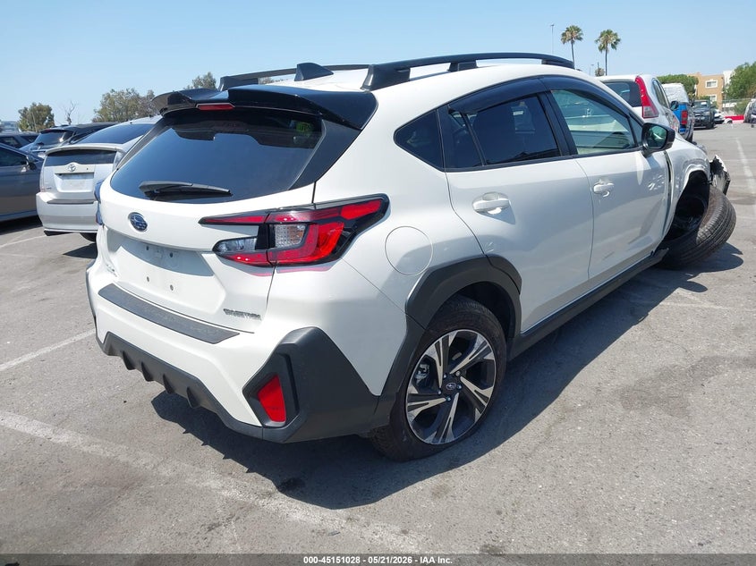 2024 Subaru Xv VIN JF2GUADC4R8300816 IAAI salvage auction — LEFT SIDE, Salvage (California), sold $3,850 on 2026-07-09 (photo 4)