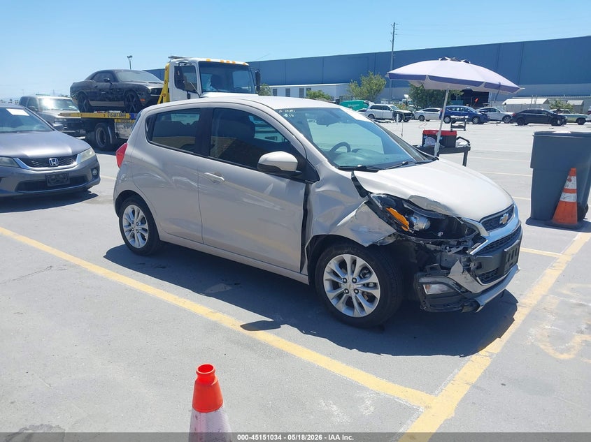 2021 Chevrolet Spark VIN KL8CD6SA5MC750310 IAAI salvage auction — RIGHT FRONT, Salvage (California), sold $1,750 on 2026-07-20 (photo 1)