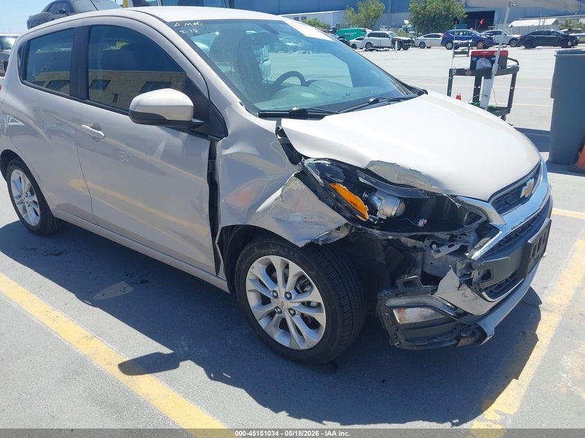 2021 Chevrolet Spark VIN KL8CD6SA5MC750310 IAAI salvage auction — RIGHT FRONT, Salvage (California), sold $1,750 on 2026-07-20 (photo 6)