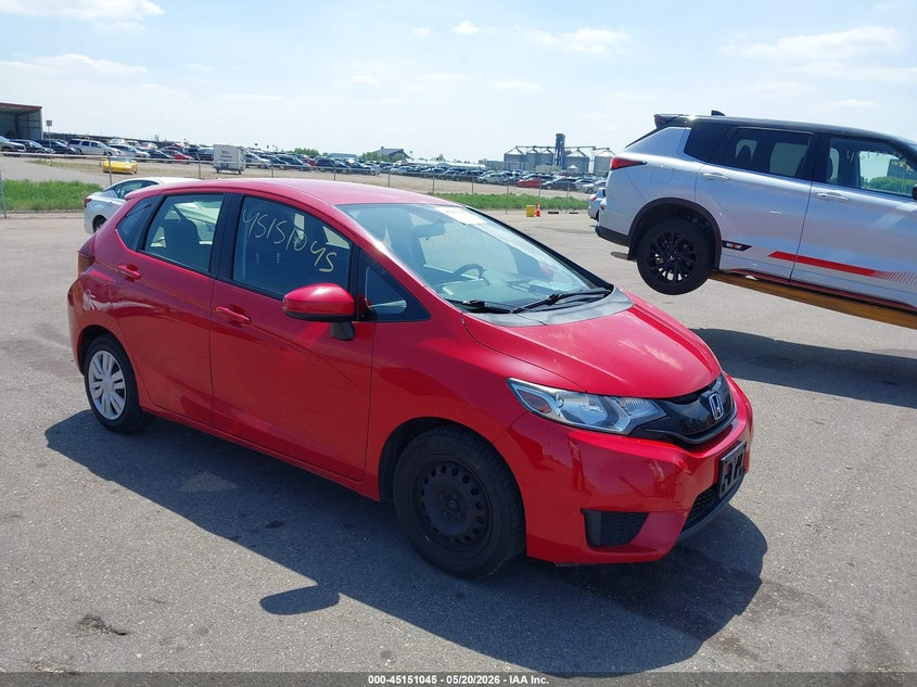 2016 Honda Fit VIN JHMGK5H57GS003996 IAAI salvage auction — HAIL, Salvage (Minnesota), sold $4,650 on 2026-07-13 (photo 1)