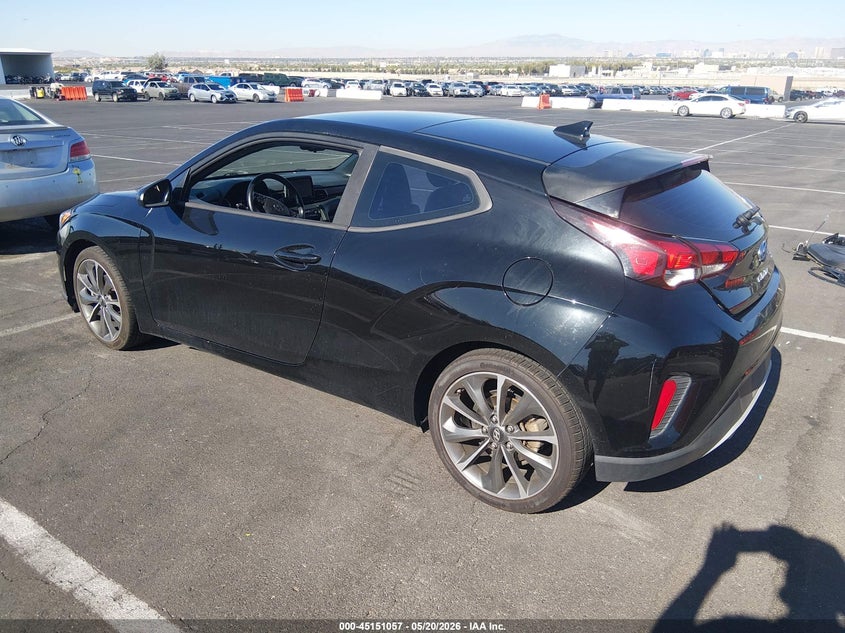 2019 Hyundai Veloster VIN KMHTG6AF4KU009886 IAAI salvage auction — RIGHT SIDE, Salvage (Nevada), sold $325 on 2026-07-25 (photo 3)