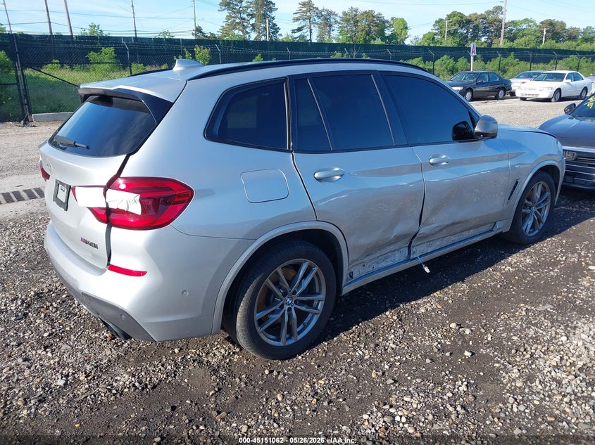 2020 BMW X3 VIN 5UXTY9C04L9C20796 IAAI salvage auction — FRONT & REAR, Mv-907A (New York), sold $1,250 on 2026-07-28 (photo 4)