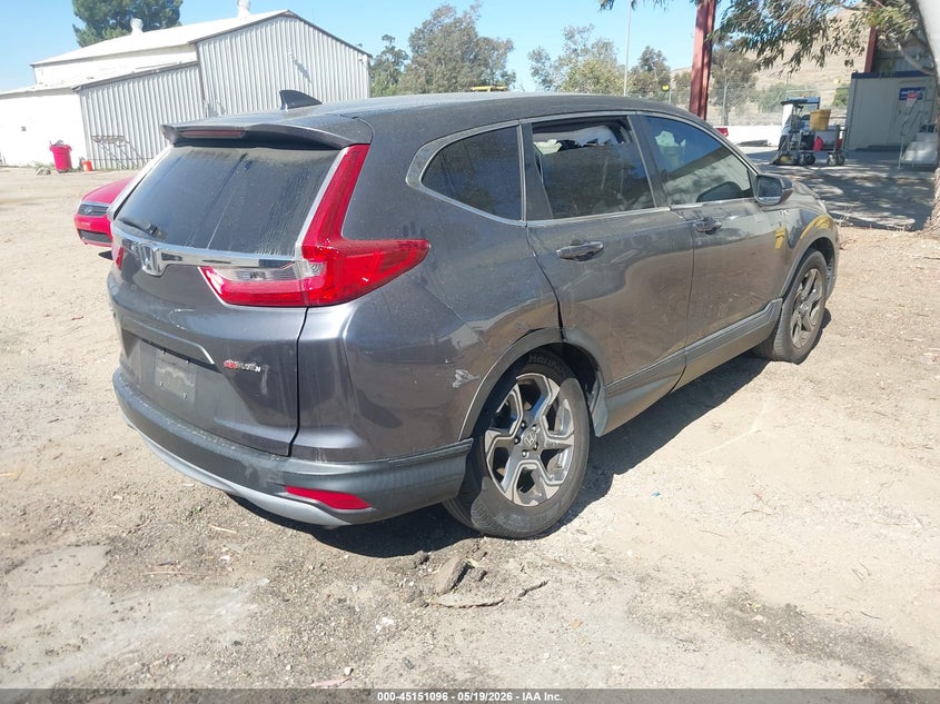 2019 Honda Cr-v VIN 5J6RW1H53KA044349 IAAI salvage auction — SIDE, Salvage (California), sold $7,000 on 2026-07-05 (photo 4)