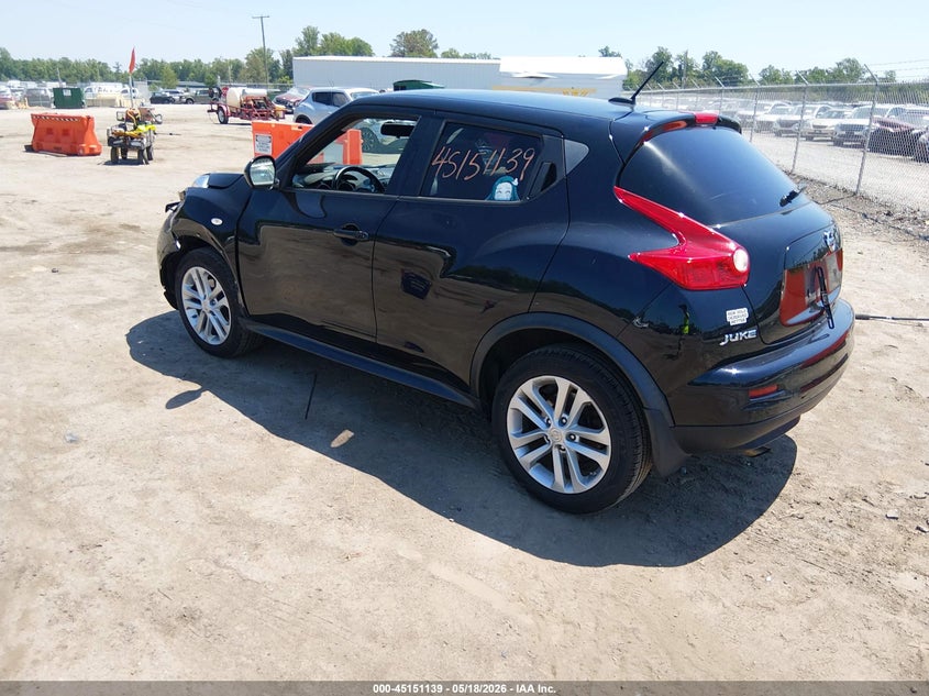 2013 Nissan Juke VIN JN8AF5MR5DT225564 IAAI salvage auction — LEFT FRONT, Clear (Virginia), sold $650 on 2026-07-17 (photo 3)