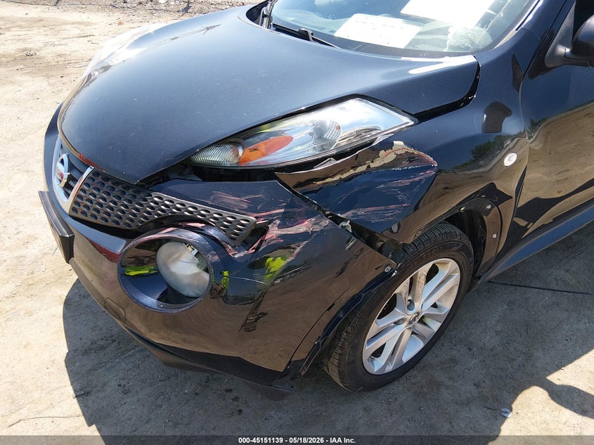 2013 Nissan Juke VIN JN8AF5MR5DT225564 IAAI salvage auction — LEFT FRONT, Clear (Virginia), sold $650 on 2026-07-17 (photo 6)