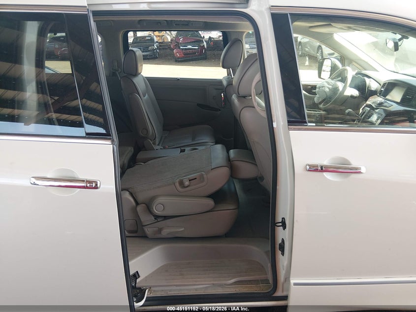 2015 Nissan Quest VIN JN8AE2KP6F9121667 IAAI salvage auction — LEFT FRONT, Salvage (Arizona), sold $1,250 on 2026-07-14 (photo 8)