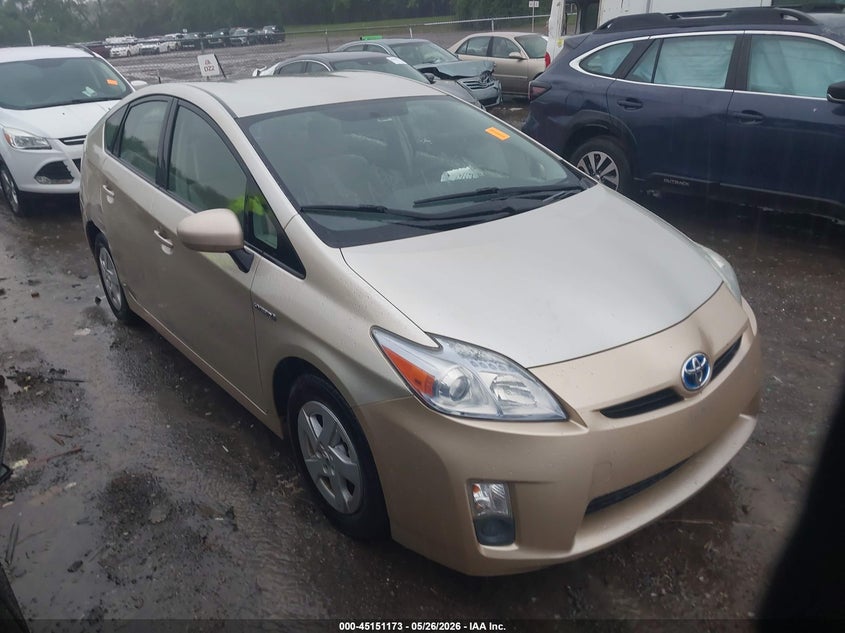 2011 Toyota Prius VIN JTDKN3DU6B0257868 IAAI salvage auction — NORMAL WEAR, Bill Of Sale (Tennessee), sold $575 on 2026-07-30 (photo 1)