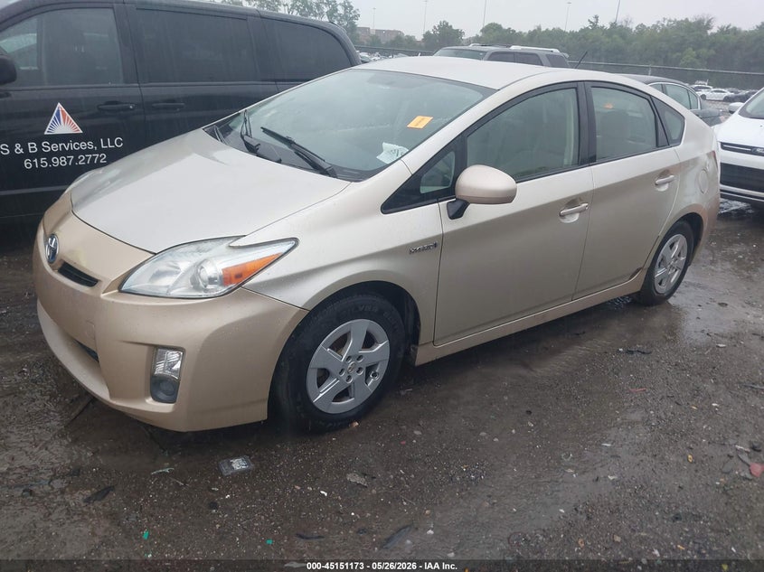 2011 Toyota Prius VIN JTDKN3DU6B0257868 IAAI salvage auction — NORMAL WEAR, Bill Of Sale (Tennessee), sold $575 on 2026-07-30 (photo 2)