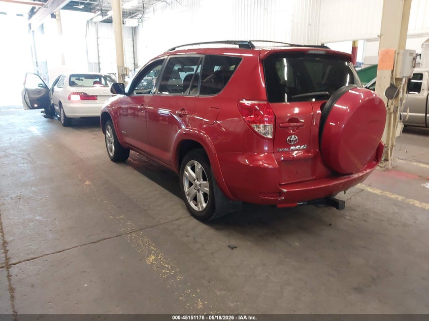 2008 Toyota Rav4 VIN JTMZD32V885101260 IAAI salvage auction — REAR END, Salvage (Oregon), sold $3,150 on 2026-07-09 (photo 3)