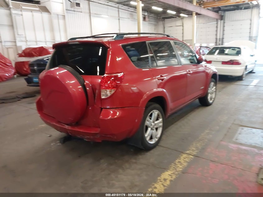 2008 Toyota Rav4 VIN JTMZD32V885101260 IAAI salvage auction — REAR END, Salvage (Oregon), sold $3,150 on 2026-07-09 (photo 4)