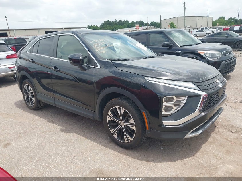 2022 Mitsubishi Eclipse cross VIN JA4ATWAA6NZ018814 IAAI salvage auction — LEFT SIDE, Original (Texas), sold $6,550 on 2026-07-22 (photo 1)