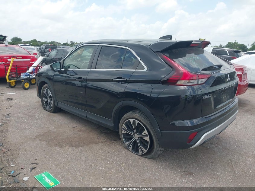 2022 Mitsubishi Eclipse cross VIN JA4ATWAA6NZ018814 IAAI salvage auction — LEFT SIDE, Original (Texas), sold $6,550 on 2026-07-22 (photo 3)