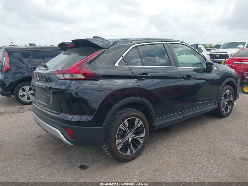 2022 Mitsubishi Eclipse cross VIN JA4ATWAA6NZ018814 IAAI salvage auction — LEFT SIDE, Original (Texas), sold $6,550 on 2026-07-22 (photo 4)