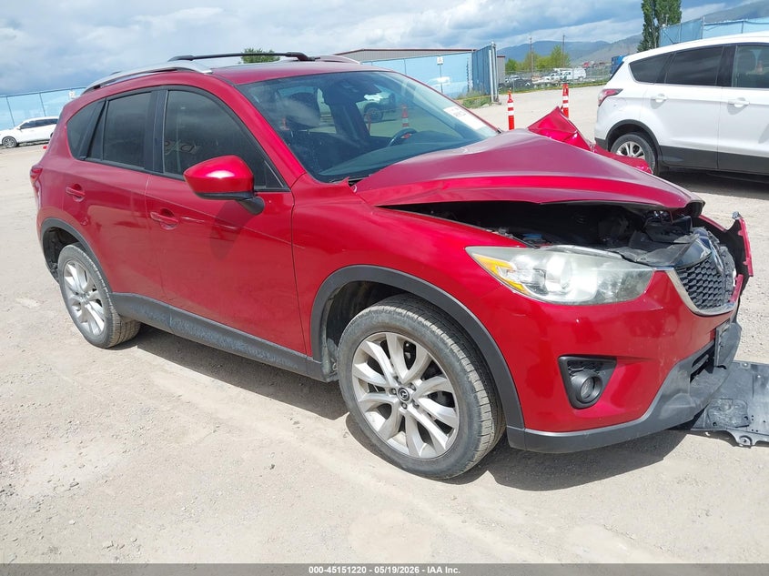 2014 Mazda Cx-5 VIN JM3KE4DY5E0356895 IAAI salvage auction — FRONT END, Salvage (Montana), sold $1,950 on 2026-07-08 (photo 1)