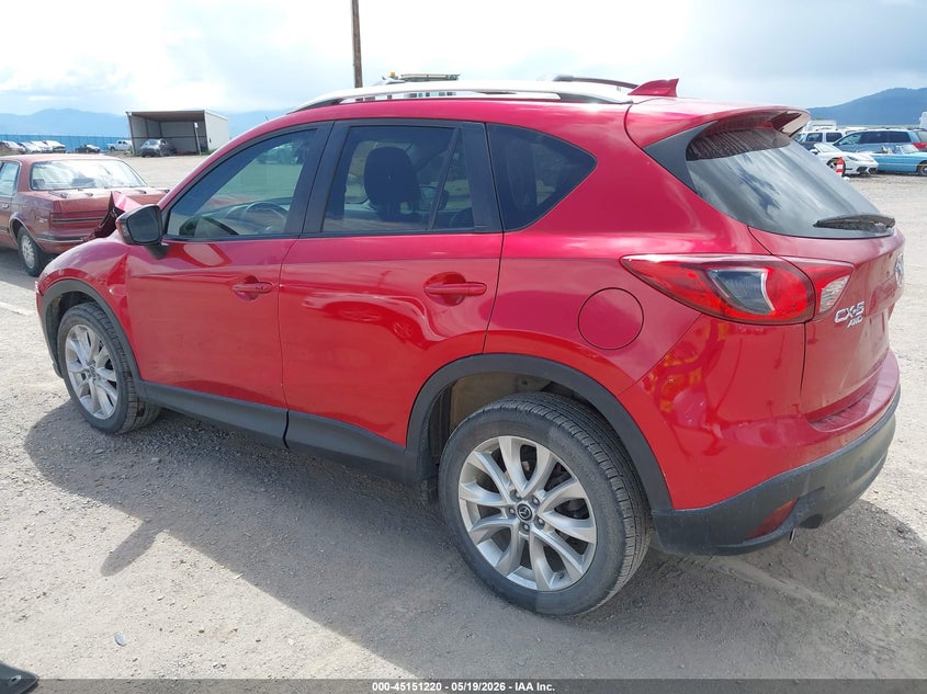 2014 Mazda Cx-5 VIN JM3KE4DY5E0356895 IAAI salvage auction — FRONT END, Salvage (Montana), sold $1,950 on 2026-07-08 (photo 3)
