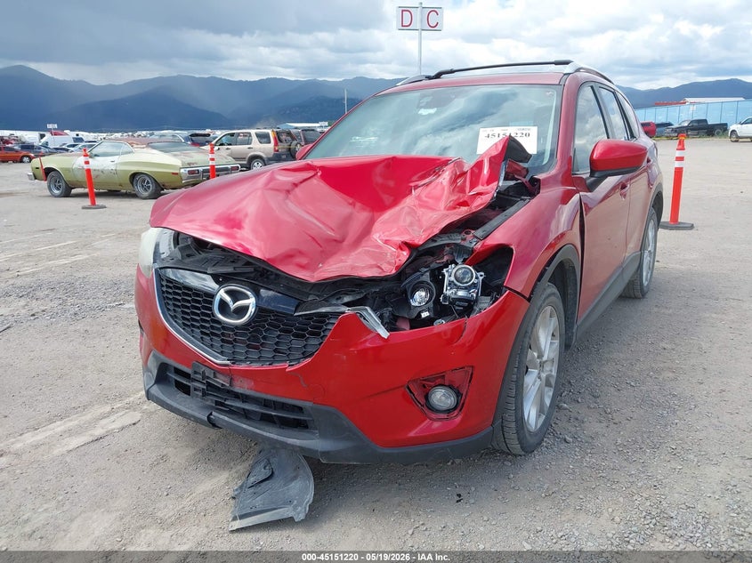 2014 Mazda Cx-5 VIN JM3KE4DY5E0356895 IAAI salvage auction — FRONT END, Salvage (Montana), sold $1,950 on 2026-07-08 (photo 6)