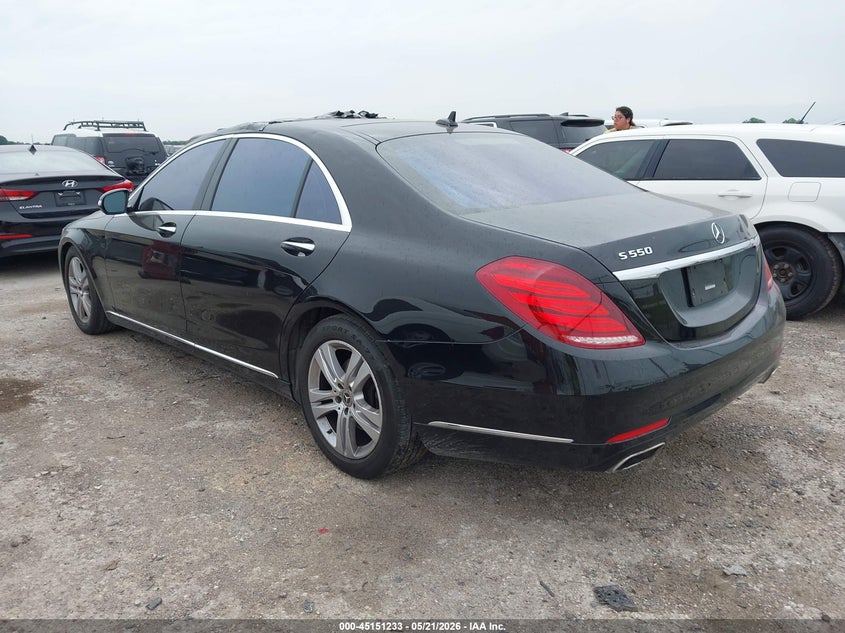 2017 Mercedes-benz S-klasse VIN WDDUG8CB5HA326171 IAAI salvage auction — HAIL, Original (Texas), sold $3,600 on 2026-07-21 (photo 3)