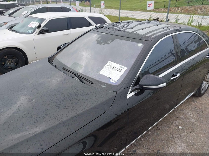 2017 Mercedes-benz S-klasse VIN WDDUG8CB5HA326171 IAAI salvage auction — HAIL, Original (Texas), sold $3,600 on 2026-07-21 (photo 6)