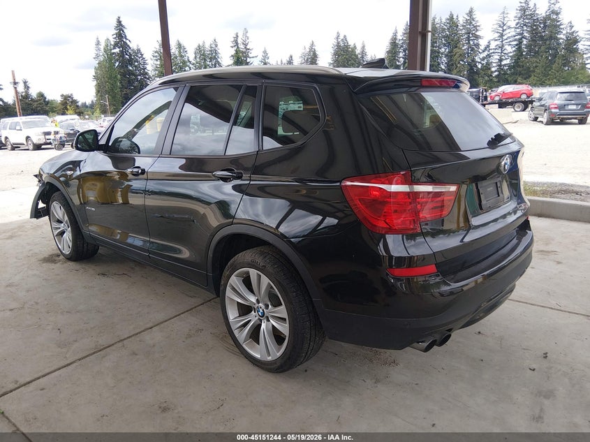 2015 BMW X3 VIN 5UXWX7C50F0K35219 IAAI salvage auction — FRONT END, Bill Of Sale (Washington), sold $2,400 on 2026-07-08 (photo 3)