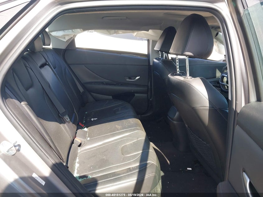 2023 Hyundai Elantra VIN KMHLN4AJ5PU078267 IAAI salvage auction — SIDE, Salvage (California), sold $4,150 on 2026-07-10 (photo 8)