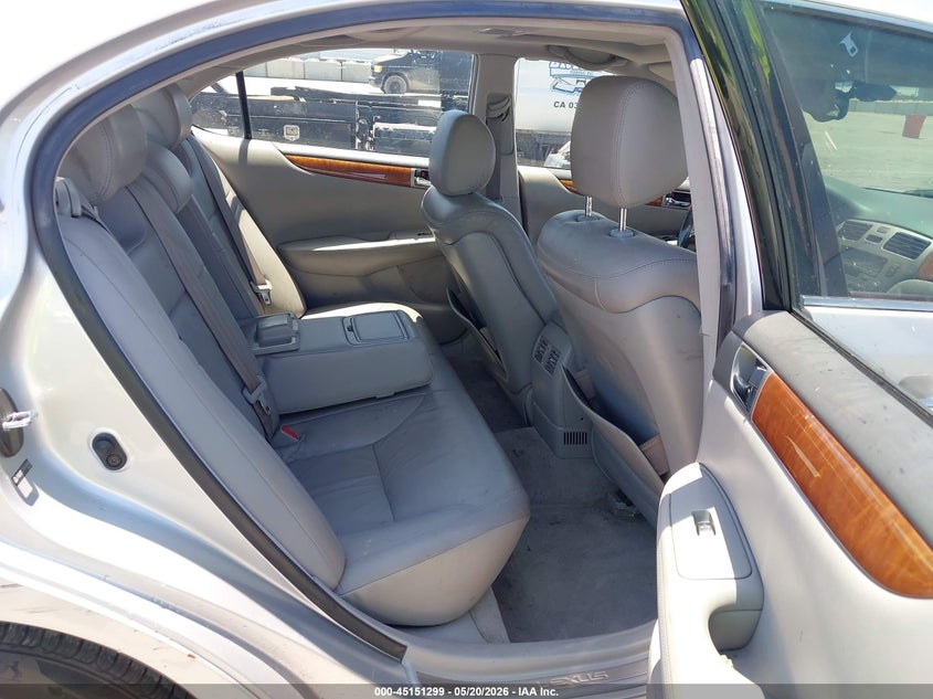 2005 Lexus Es 330 VIN JTHBA30G755100965 IAAI salvage auction — LEFT FRONT, Salvage (California), sold $650 on 2026-07-15 (photo 8)