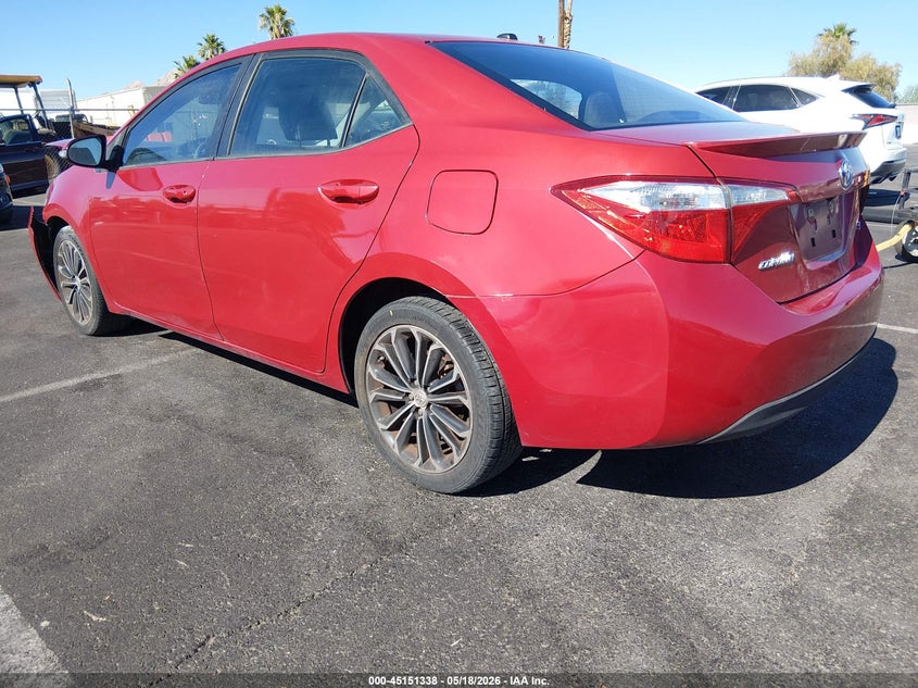 2014 Toyota Corolla VIN 5YFBURHE9EP150915 IAAI salvage auction — FRONT END, Salvage (Nevada), sold $3,400 on 2026-07-31 (photo 3)