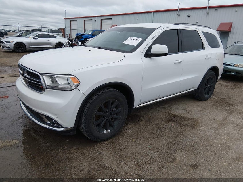 2018 Dodge Durango VIN 1C4RDHAG9JC254649 IAAI salvage auction — HAIL, Salvage (Kansas), sold $5,850 on 2026-07-24 (photo 2)