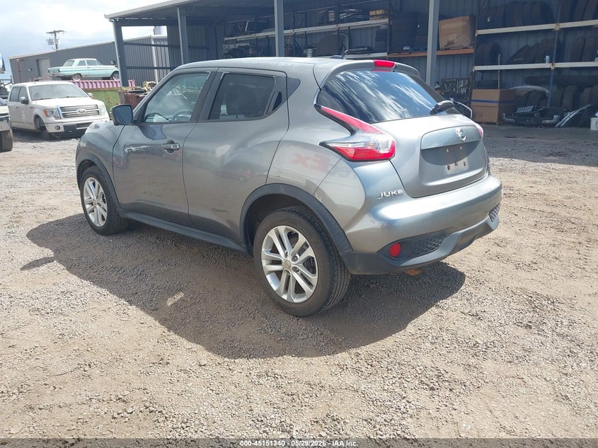 2016 Nissan Juke VIN JN8AF5MRXGT604287 IAAI salvage auction — WATER/FLOOD, Salvage (Hawaii), sold $500 on 2026-07-21 (photo 3)