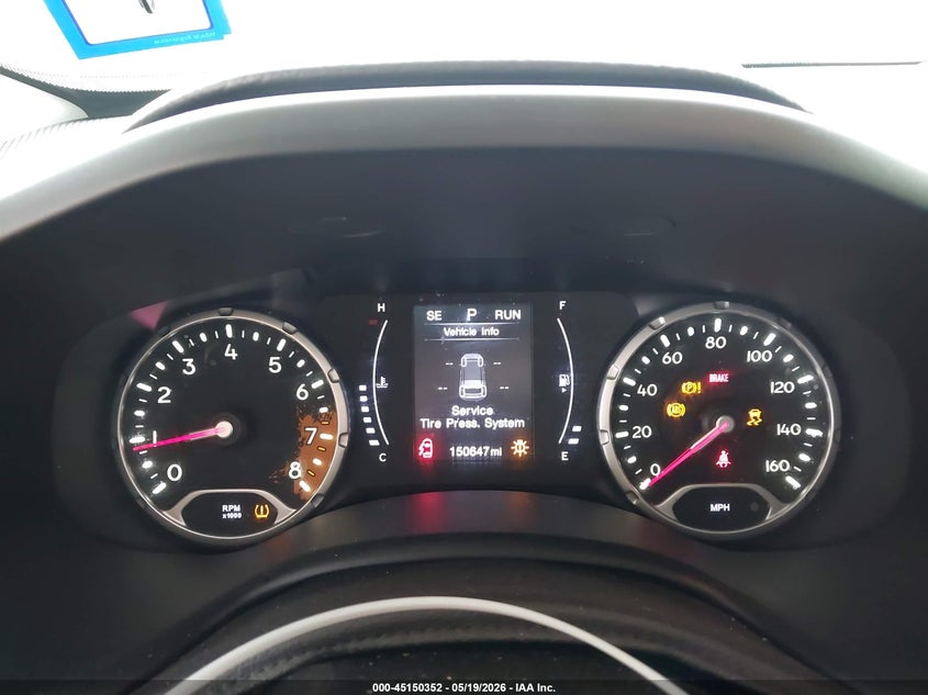 2017 Jeep Renegade VIN ZACCJAAB1HPG12407 IAAI salvage auction — RIGHT SIDE, Original (Texas), sold $2,000 on 2026-08-18 (photo 7)
