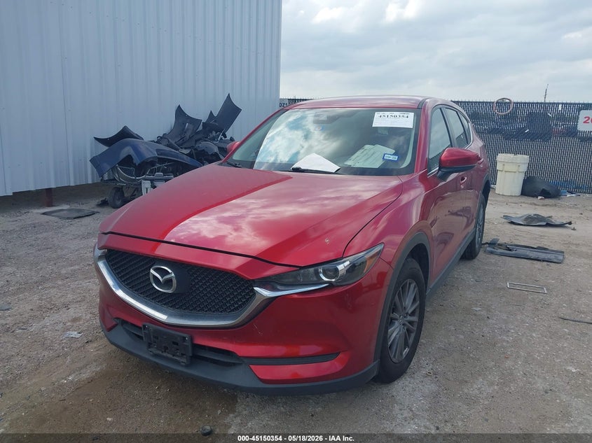 2018 Mazda Cx-5 VIN JM3KFABMXJ0453306 IAAI salvage auction — RIGHT SIDE, Original (Texas), sold $5,750 on 2026-07-07 (photo 2)