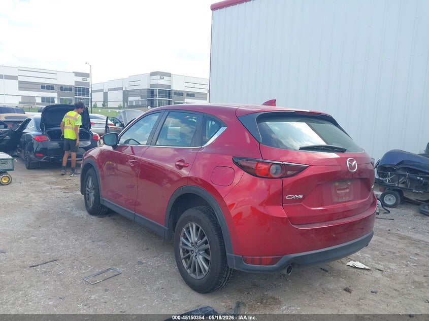 2018 Mazda Cx-5 VIN JM3KFABMXJ0453306 IAAI salvage auction — RIGHT SIDE, Original (Texas), sold $5,750 on 2026-07-07 (photo 3)
