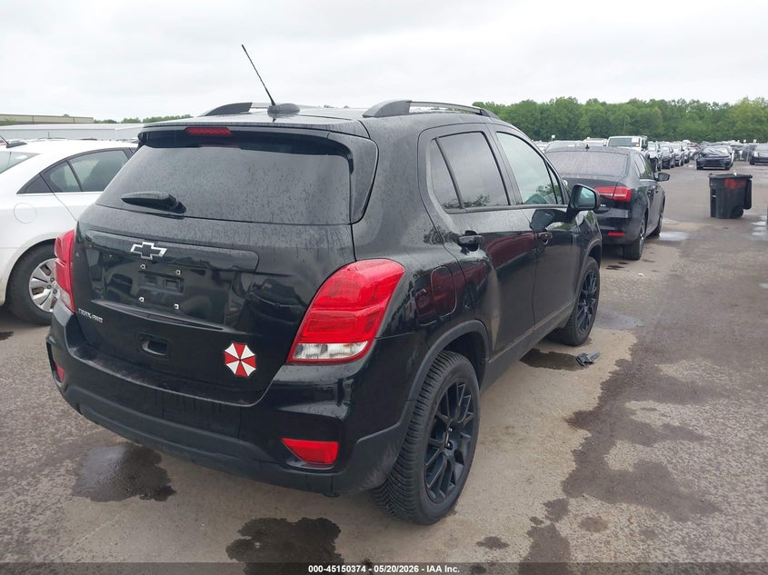 2022 Chevrolet Trax VIN KL7CJPSM1NB534930 IAAI salvage auction — HAIL, Salvage (Ohio), sold $525 on 2026-07-21 (photo 4)