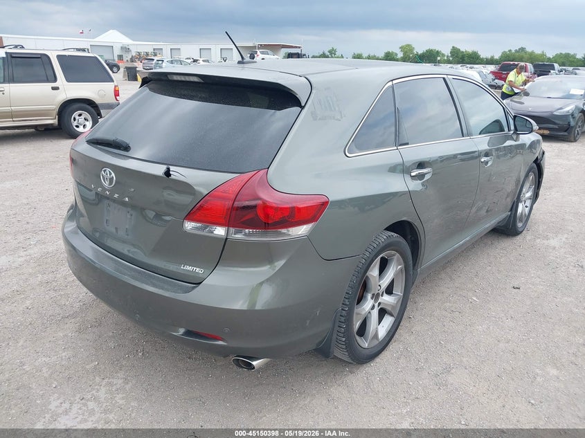 2014 Toyota Venza VIN 4T3ZK3BB7EU067456 IAAI salvage auction — RIGHT SIDE, Original (Texas), sold $1,050 on 2026-07-29 (photo 4)