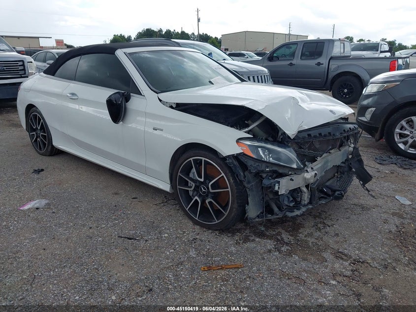 2018 Mercedes-benz VIN WDDWK6EB1JF689164 IAAI salvage auction — FRONT END, Original (Texas), sold $4,400 on 2026-07-08 (photo 1)
