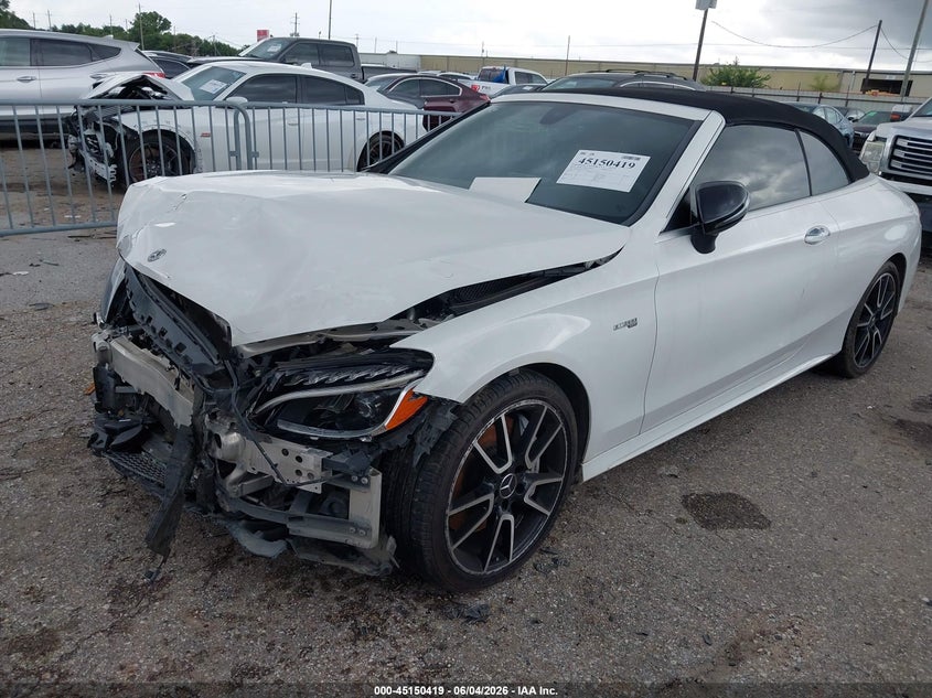 2018 Mercedes-benz VIN WDDWK6EB1JF689164 IAAI salvage auction — FRONT END, Original (Texas), sold $4,400 on 2026-07-08 (photo 2)
