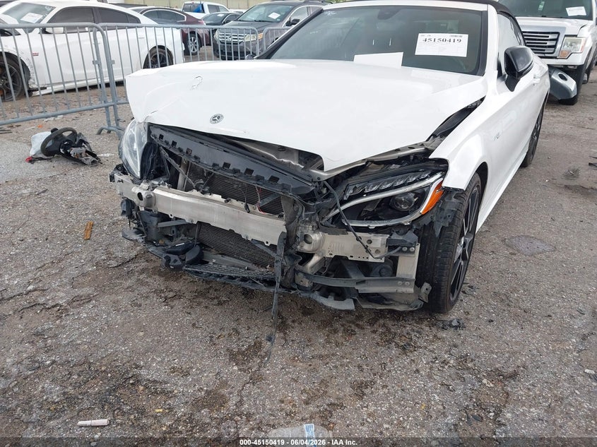 2018 Mercedes-benz VIN WDDWK6EB1JF689164 IAAI salvage auction — FRONT END, Original (Texas), sold $4,400 on 2026-07-08 (photo 6)